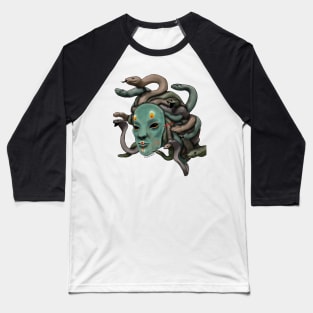 Mask of medusa Baseball T-Shirt